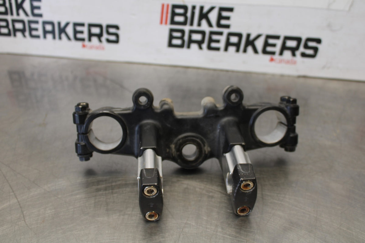 06 KAWASAKI KLR650 FORKS UPPER TRIPLE TREE CLAMP BB919