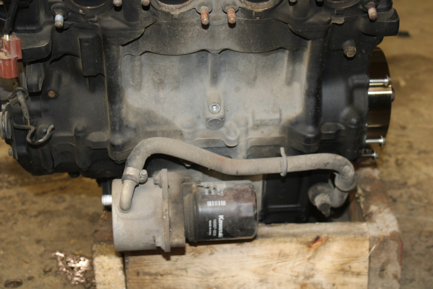 08 KAWASAKI NINJA ZX10R ENGINE MOTOR BB201