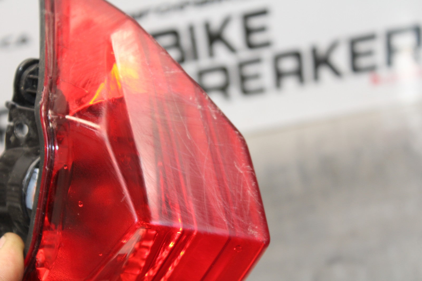 13-17 KAWASAKI NINJA 300 EX300 ABS REAR TAIL TAILLIGHT BACK BRAKE LIGHT BB187