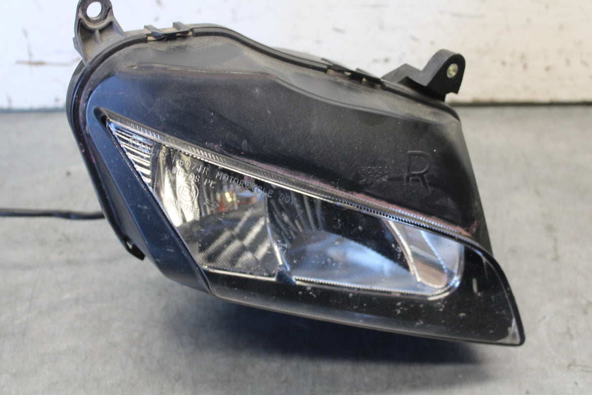07-12 HONDA CBR600RR FRONT RIGHT HEADLIGHT HEAD LIGHT LAMP BB672