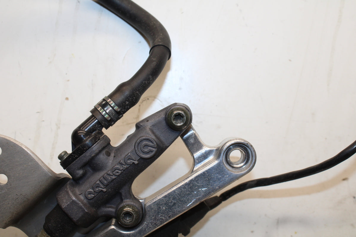00-01 YAMAHA YZF R1 RIGHT REARSET REAR SET DRIVER FOOT PEG REST STOP BB755