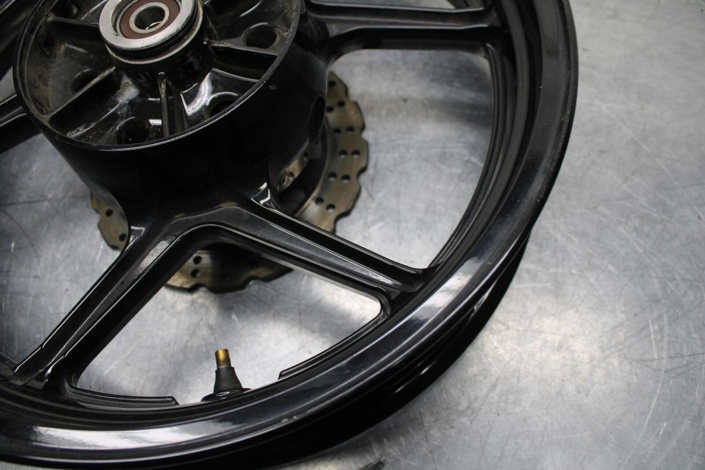 08-12 KAWASAKI NINJA 250R EX250J REAR ROTOR WHEEL RIM BRAKE DISC BB612