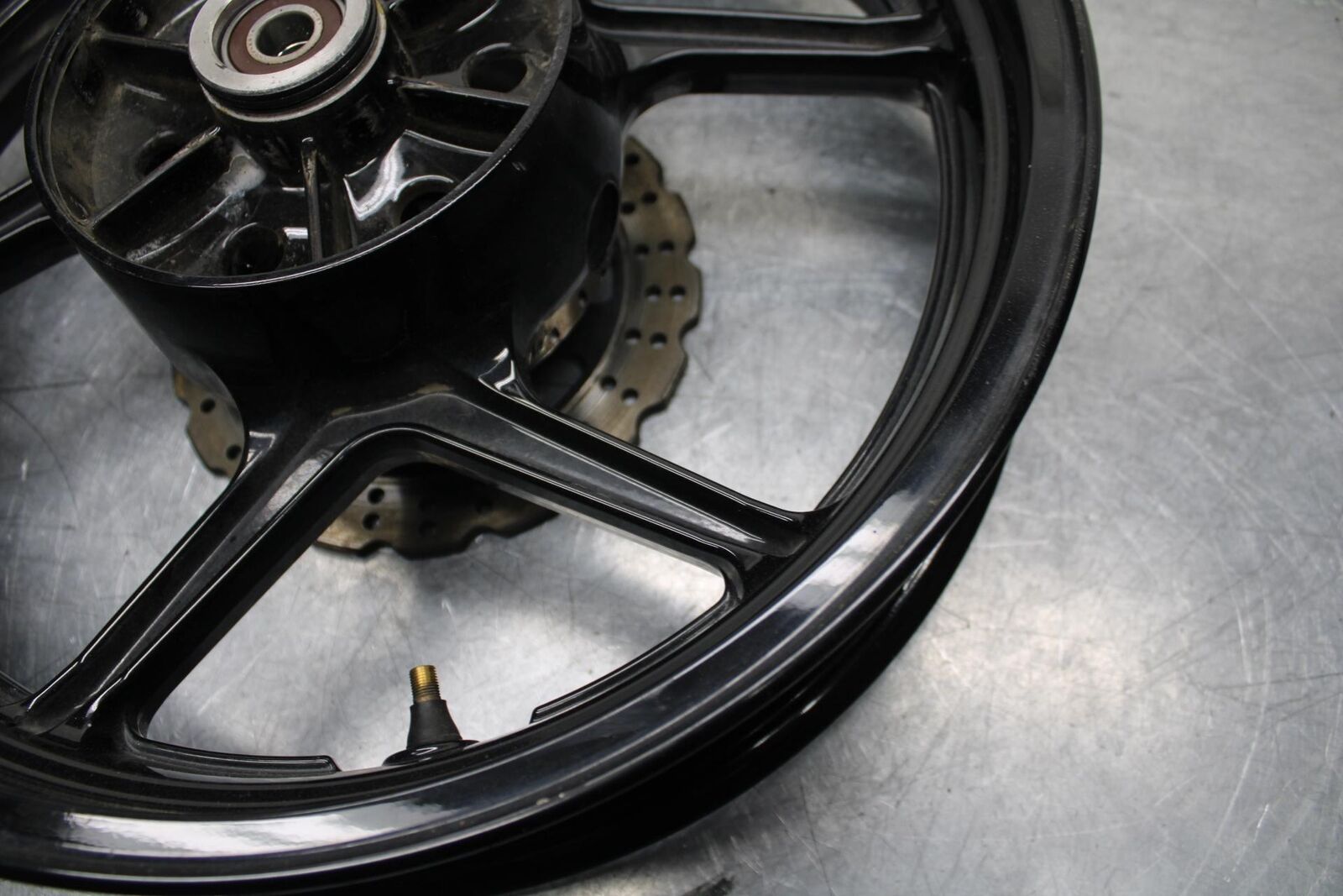 08-12 KAWASAKI NINJA 250R EX250J REAR ROTOR WHEEL RIM BRAKE DISC BB612