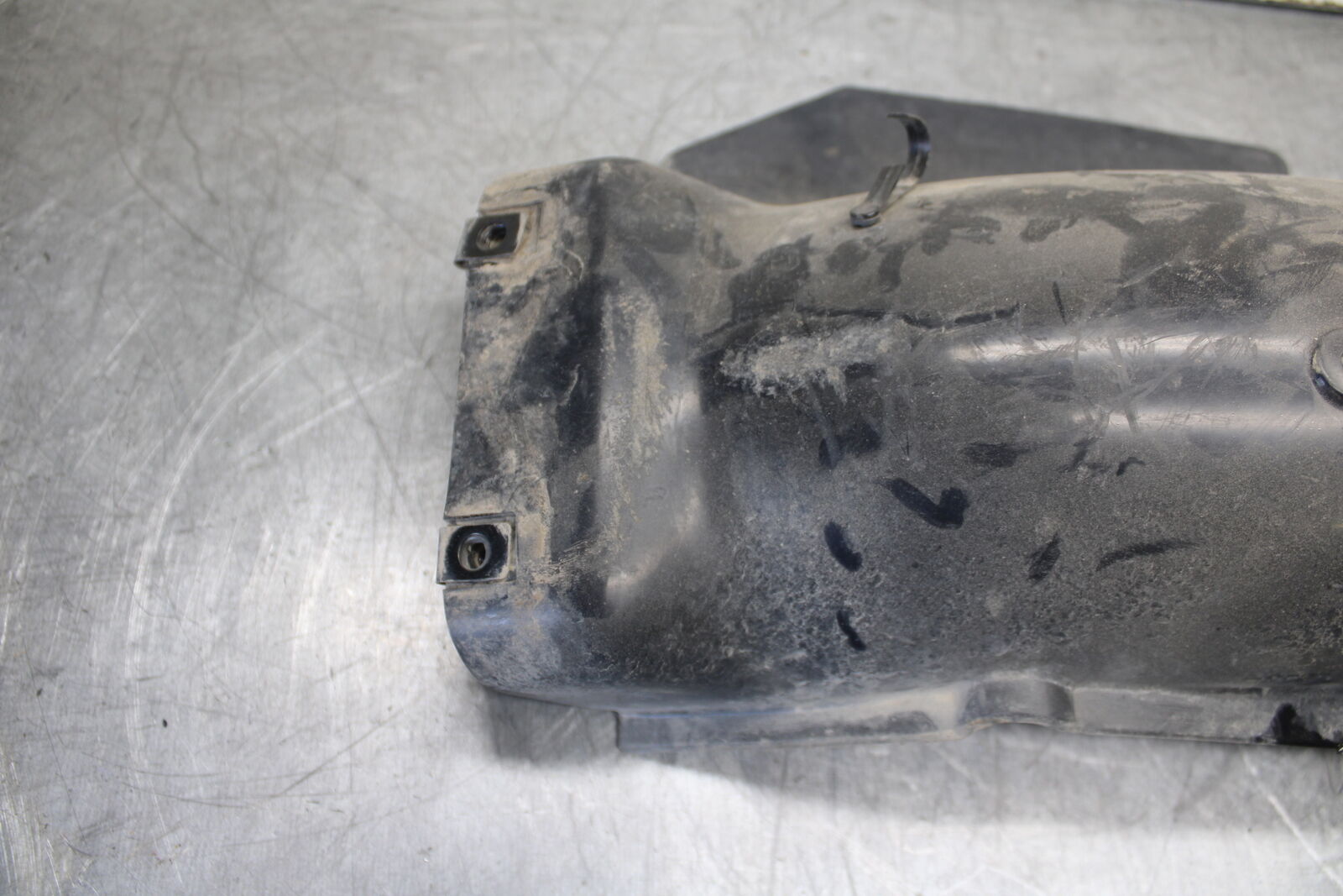 08-18 KAWASAKI KLR650 REAR BACK TAIL UNDERTAIL FAIRING COWL FENDER BB707