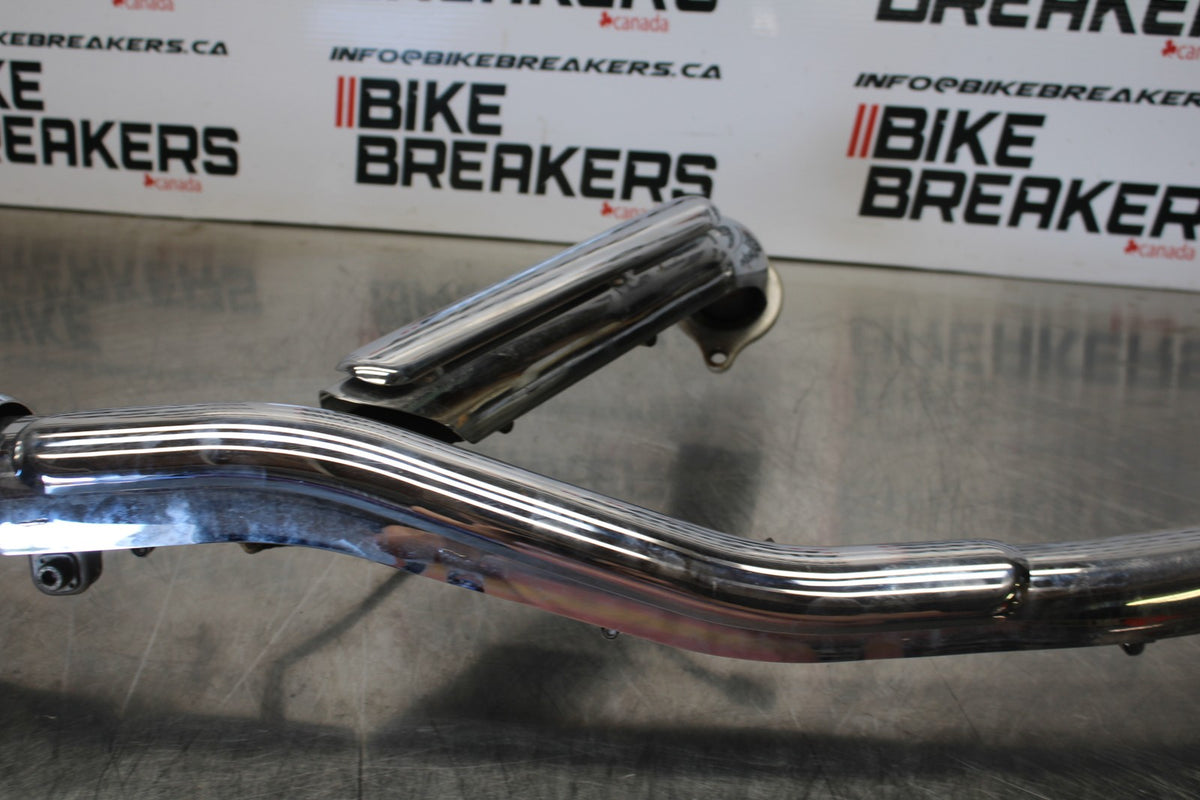 09 YAMAHA V STAR 950 EXHAUST PIPE SYSTEM BB172