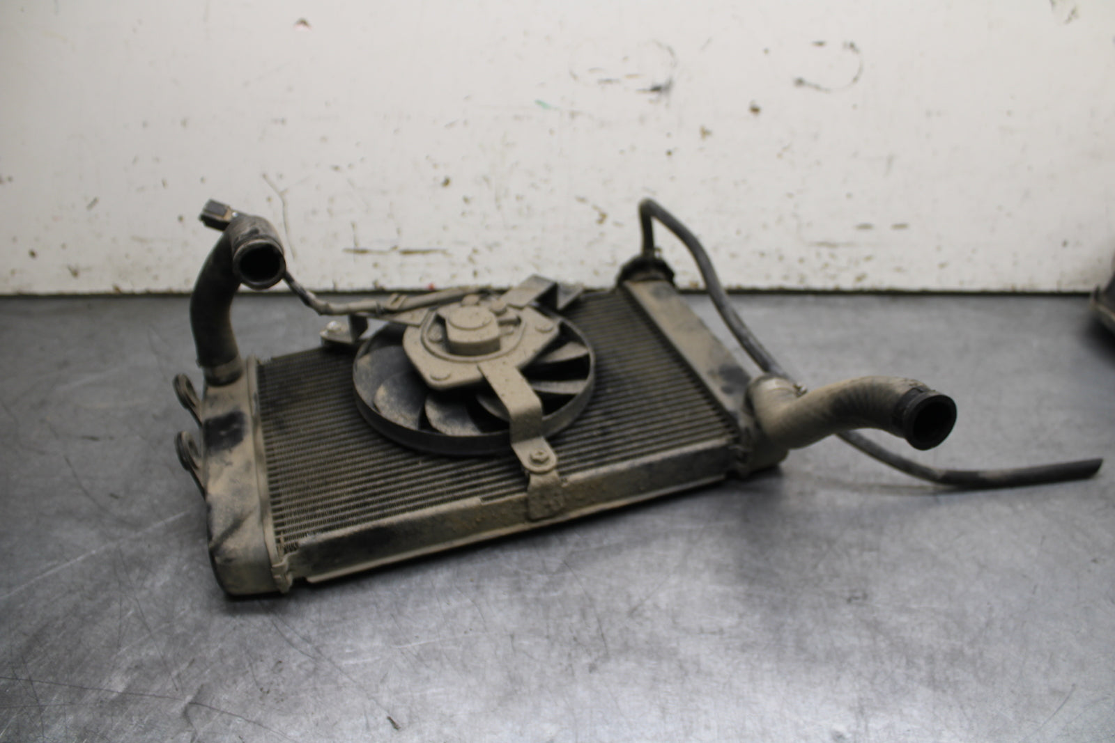 16-17 KAWASAKI VULCAN S 650 EN650 ABS ENGINE COOLER COOLING RADIATOR BB731