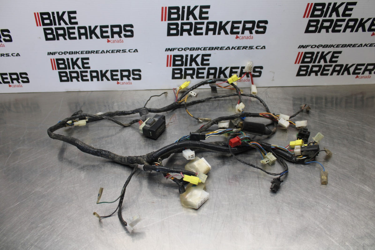 93-07 YAMAHA VMAX 1200 MAIN ENGINE WIRING HARNESS MOTOR WIRE LOOM BB197