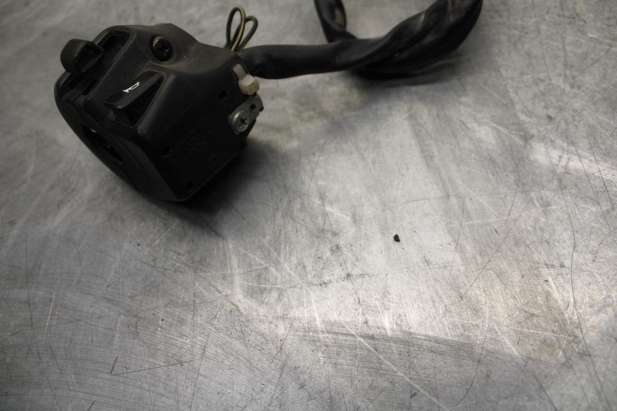 1998 Suzuki TL1000S LEFT CLIP ON HANDLE HORN SIGNALS SWITCH  BB508