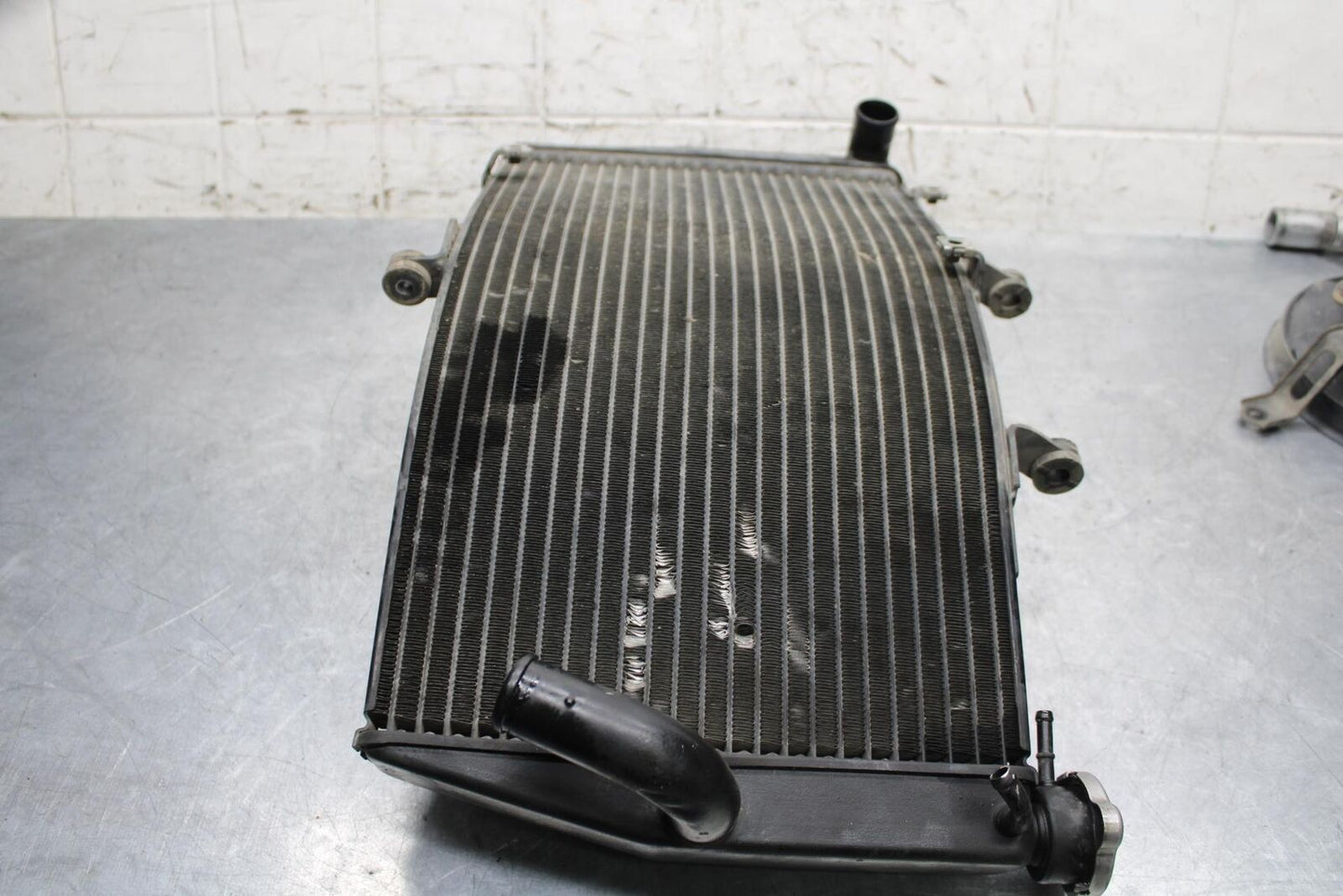 2005 Honda CBR600RR ENGINE RADIATOR MOTOR COOLING RADIATER 19010-MEE-D01 BB564