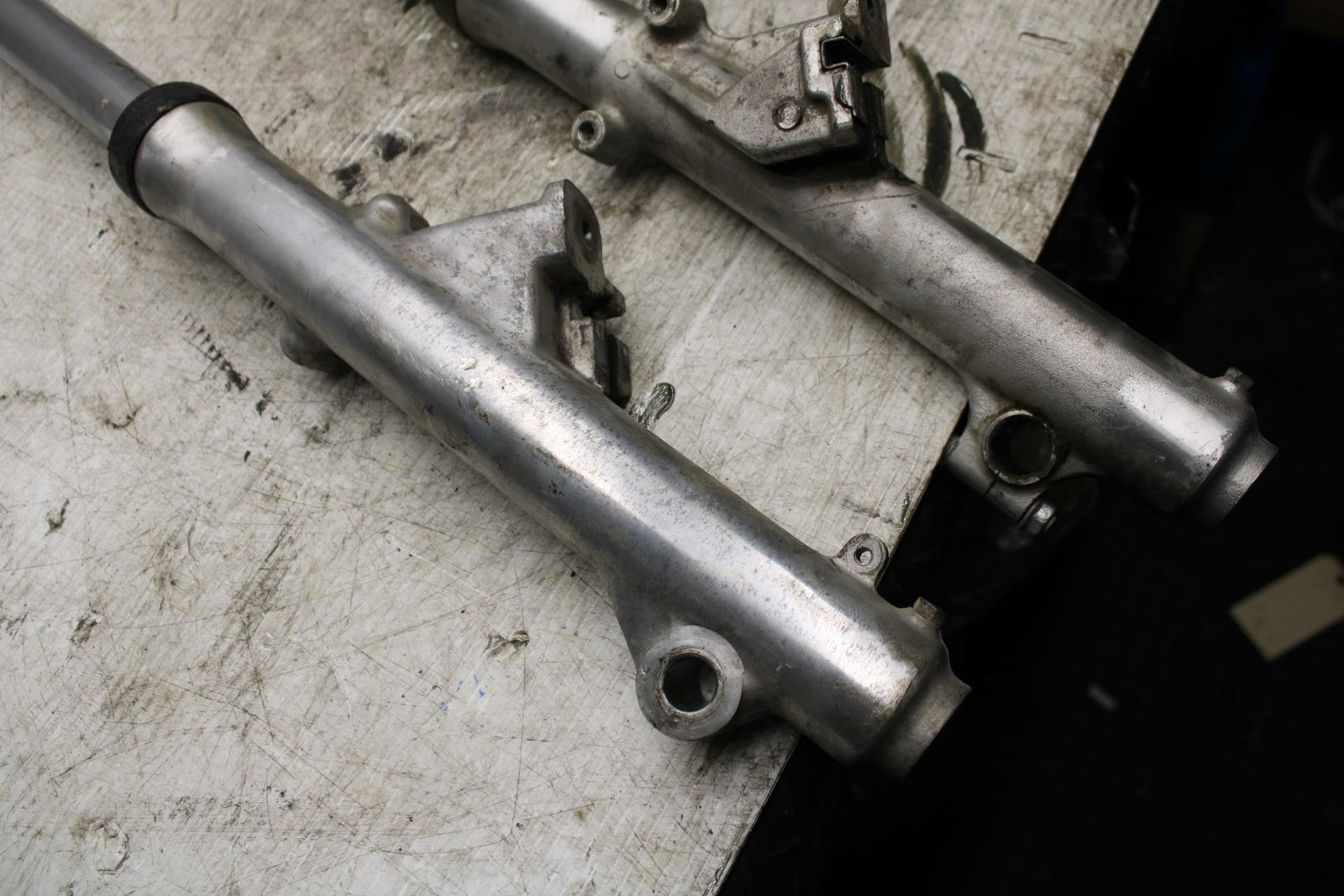 80-81 YAMAHA XS1100 SPECIAL FRONT FORKS SHOCK SUSPENSION SET PAIR BB377