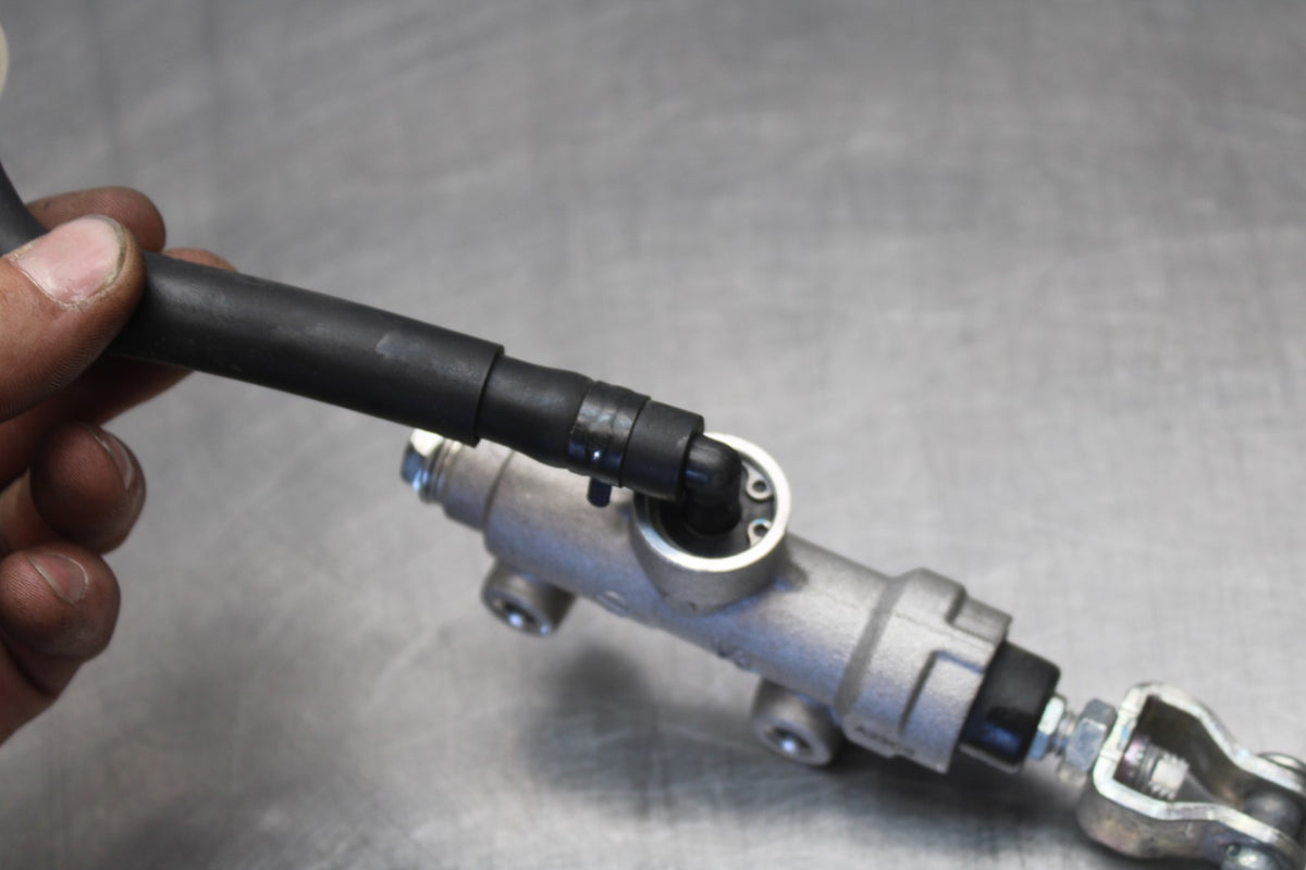 23 KAWASAKI NINJA 650 EX650 REAR BACK BRAKE MASTER CYLINDER W RESERVOIR BB920