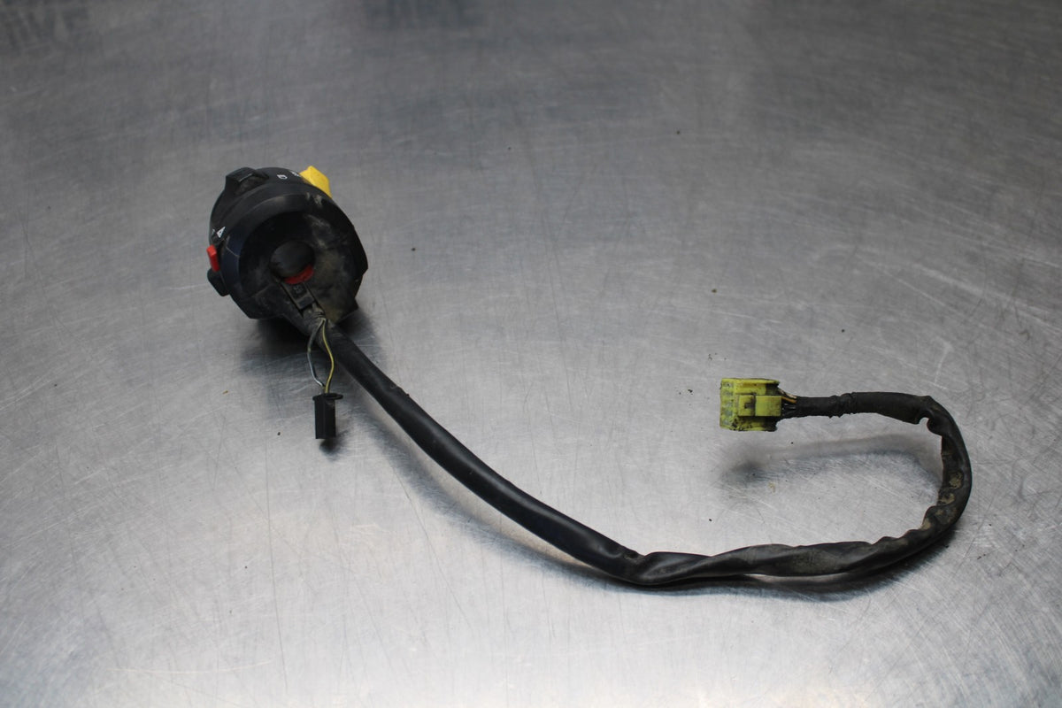 05-06 SUZUKI GSXR1000 LEFT CLIP ON HANDLE HORN SIGNALS SWITCH SWITCHES BB773