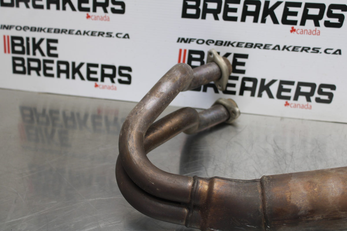18-23 KAWASAKI NINJA 400 EX400 ABS EXHAUST HEADER PIPES MANIFOLD BB177