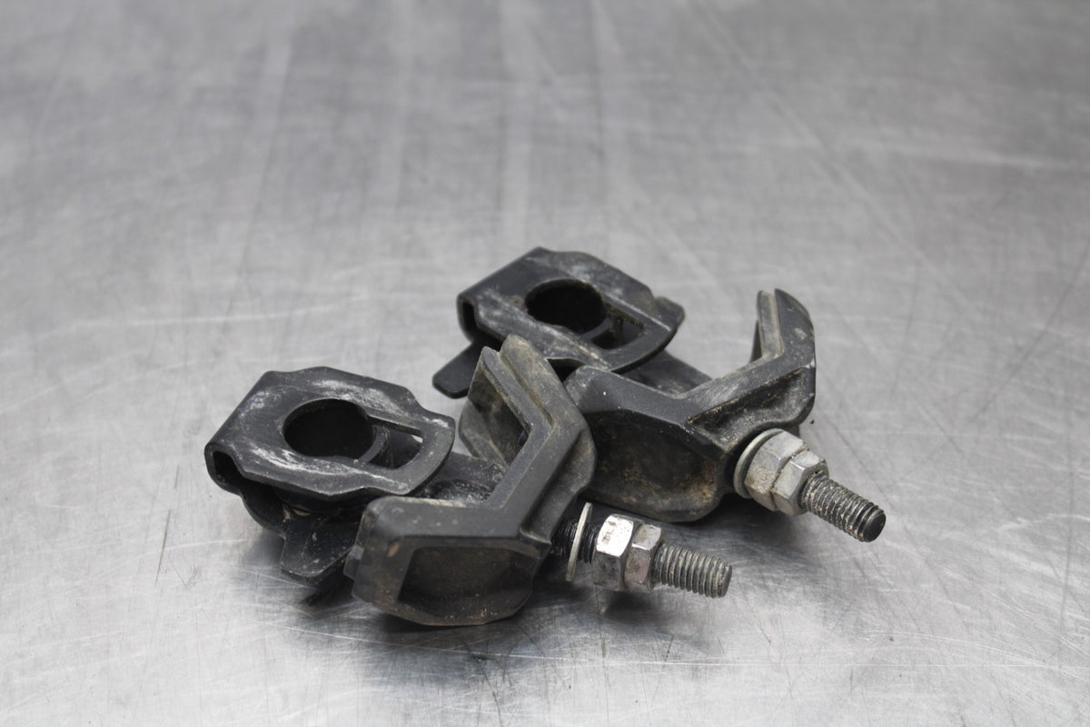23-26 KAWASAKI NINJA ZX4RR SWINGARM CHAIN TENSIONER ADJUSTMENT BRACKETS  BB898
