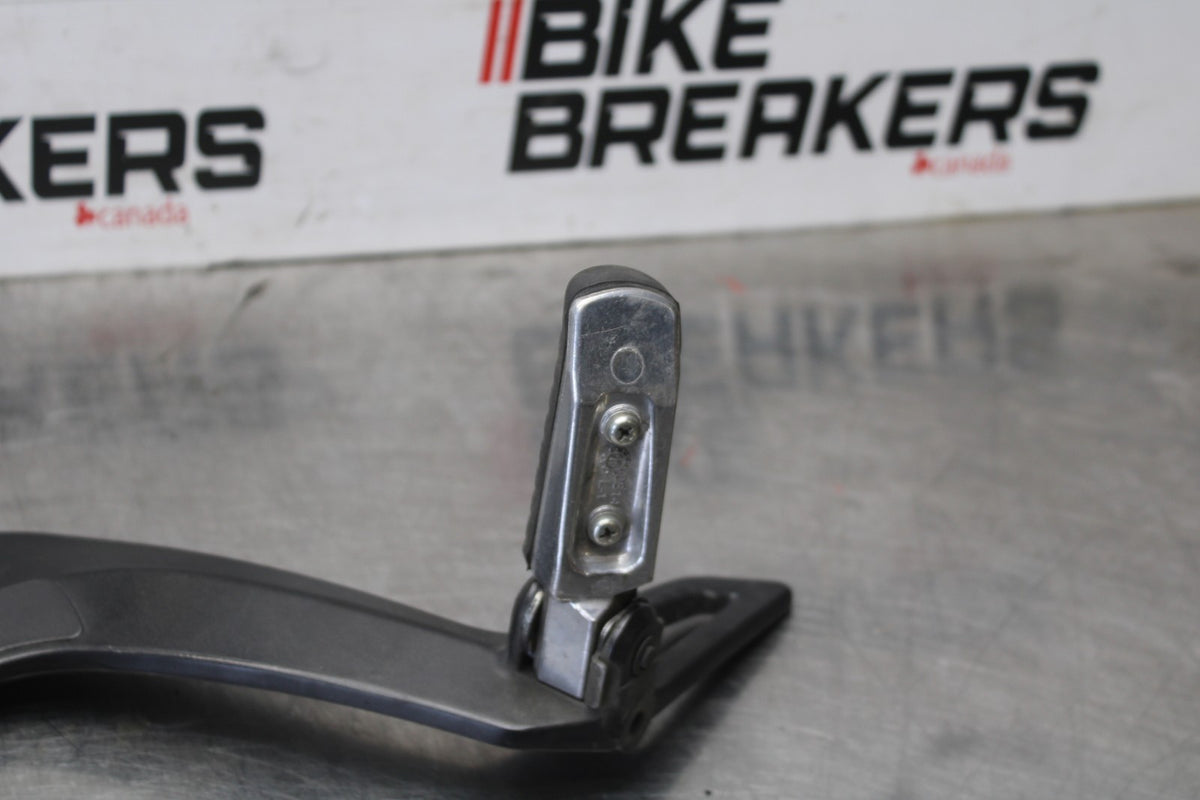 12 KAWASAKI NINJA 650 EX650E LEFT REARSET REAR SET DRIVER FOOT PEG STOP BB926