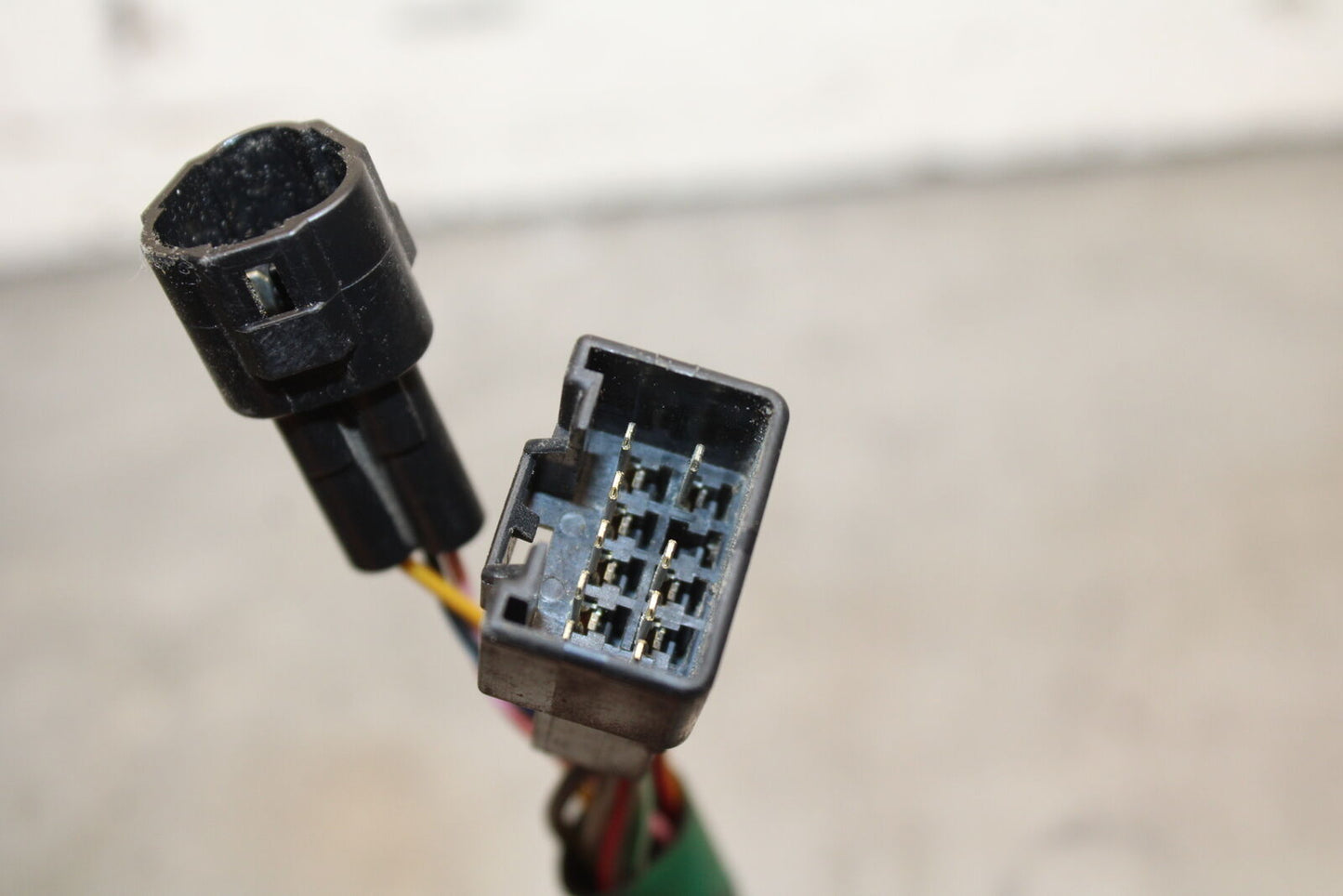 13-18 KAWASAKI NINJA ZX6R LEFT CLIP ON HANDLE HORN SIGNALS SWITCH BB666