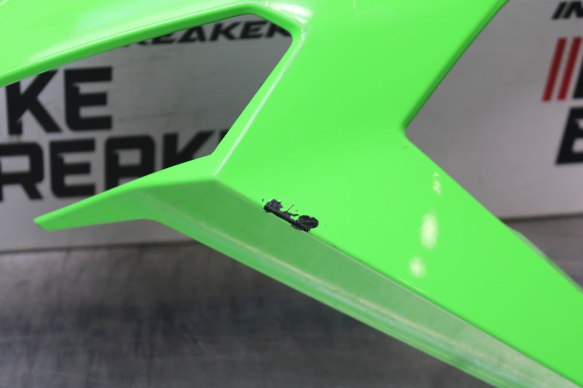 24-25 KAWASAKI NINJA ZX4R LEFT MID UPPER SIDE FAIRING COWL PLASTIC BB827