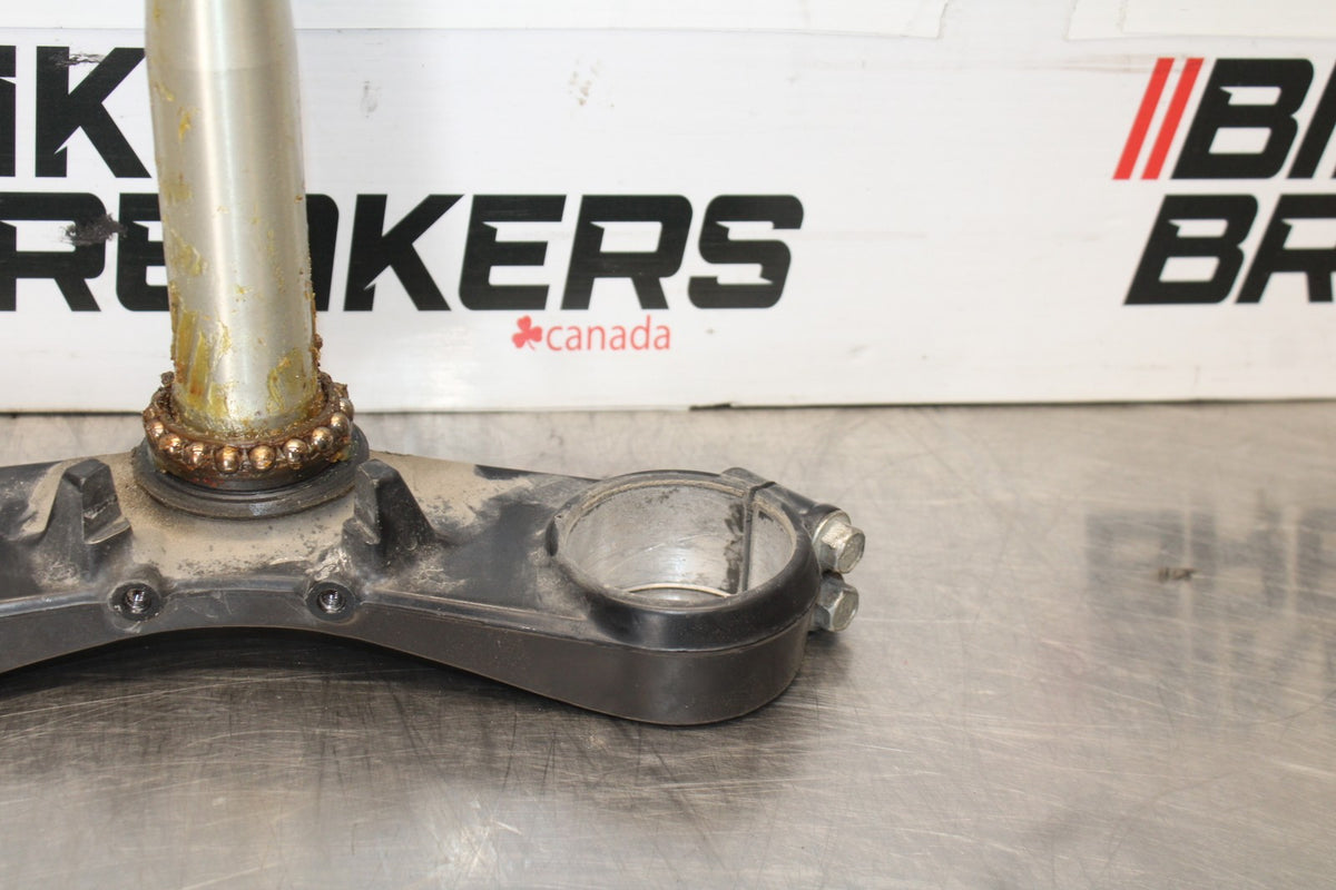00-05 KAWASAKI NINJA ZX12R FRONT FORKS CLAMP LOWER TRIPLE TREE STEM BB892
