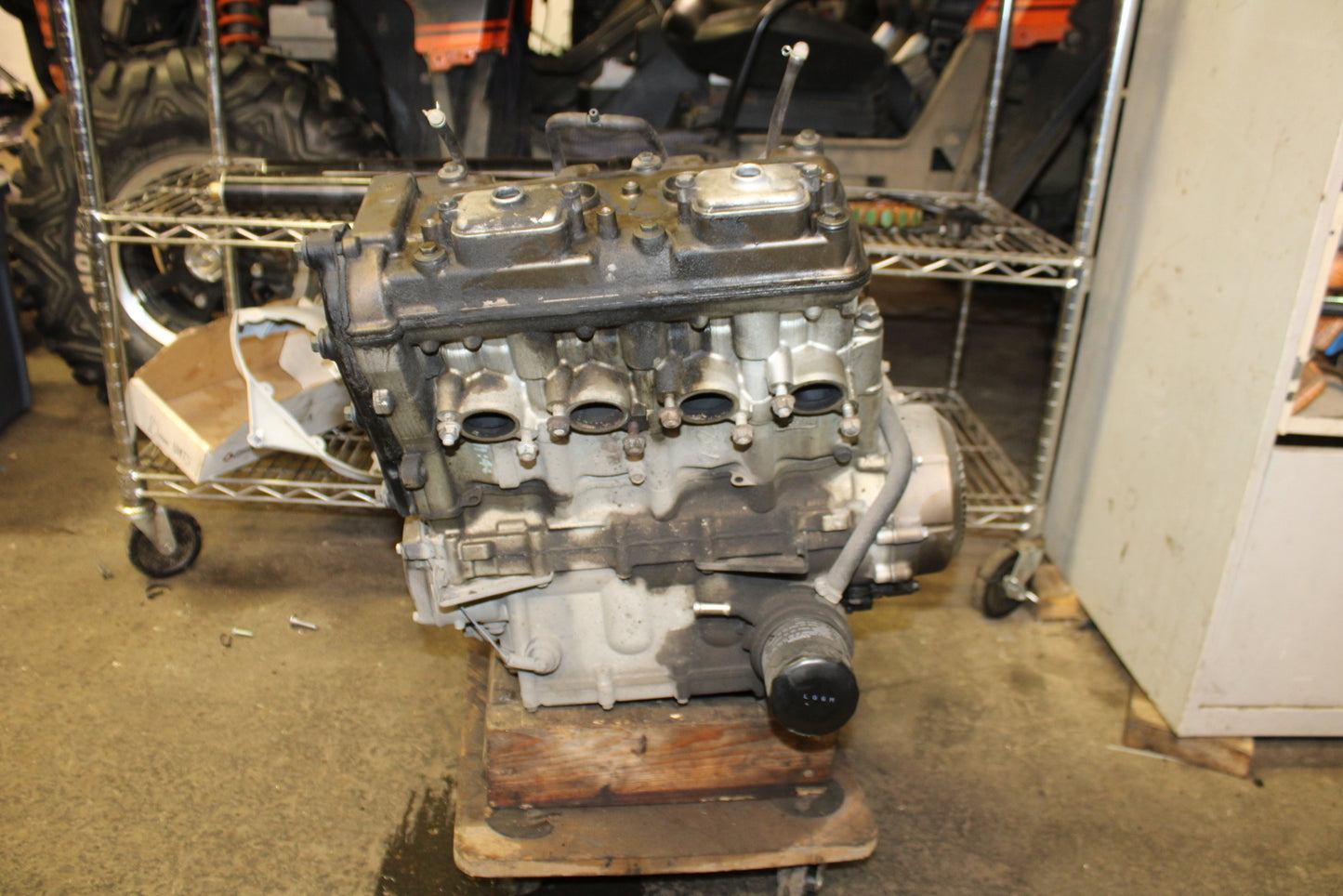 00-02 KAWASAKI NINJA ZX6R ENGINE MOTOR BB750