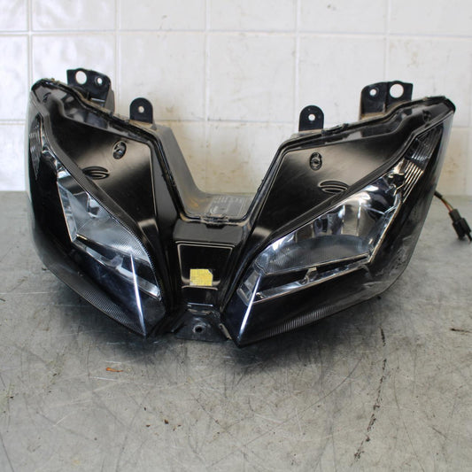 13-17 KAWASAKI NINJA 300 FRONT HEADLIGHT HEAD LIGHT LAMP BB429