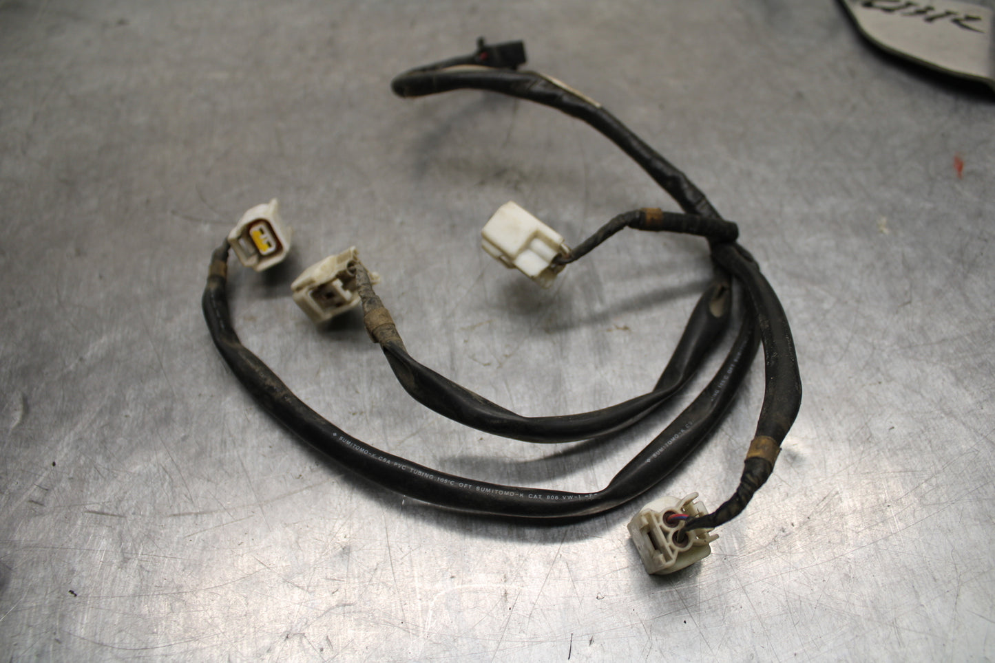03-04 HONDA CBR600RR IGNITION COIL WIRING HARNESS WIRE LOOM BB127