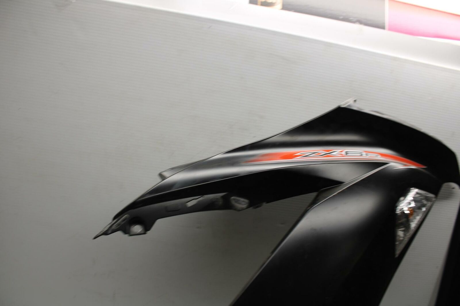13-18 KAWASAKI NINJA ZX6R RIGHT LOWER MID UPPER SIDE FAIRING COWL  BB304