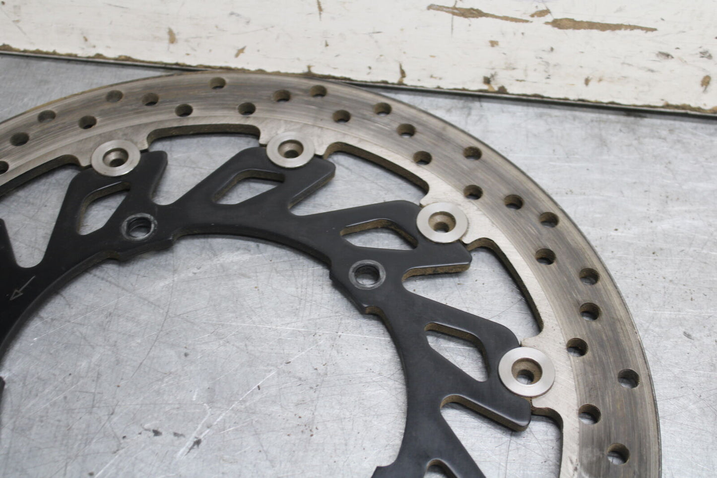 09-14 YAMAHA YZF R1 FRONT LEFT RIGHT BRAKE ROTORS DISCS 14B-2581T-00-00 BB696