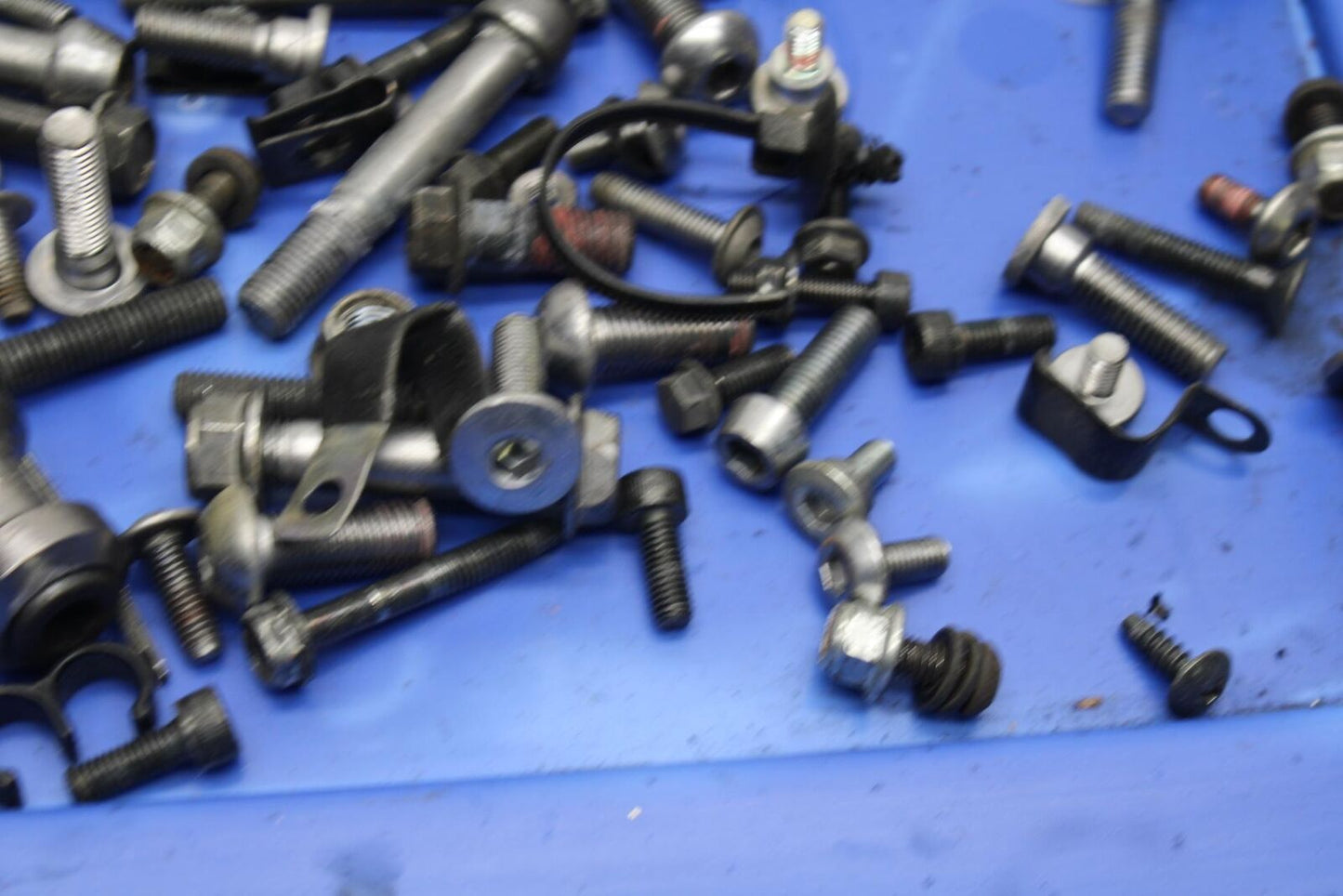 09-12 KAWASAKI NINJA ZX6R MISCELLANEOUS MOUNTING BOLTS HARDWARE MOTOR BB617