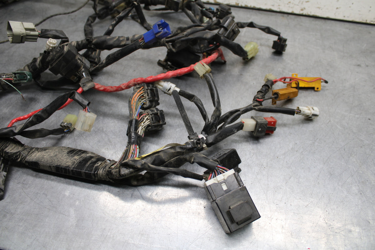 07-08 YAMAHA YZF R1 MAIN ENGINE WIRING HARNESS MOTOR WIRE LOOM BB724