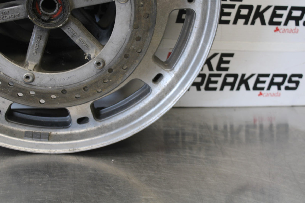 88-00 HONDA GOLDWING 1500 FRONT WHEEL FRONT RIM & ROTORS BB883