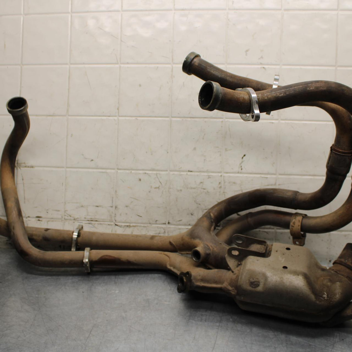 2008 Honda Interceptor 800 VFR800A ABS EXHAUST HEADER PIPES MANIFOLD BB566
