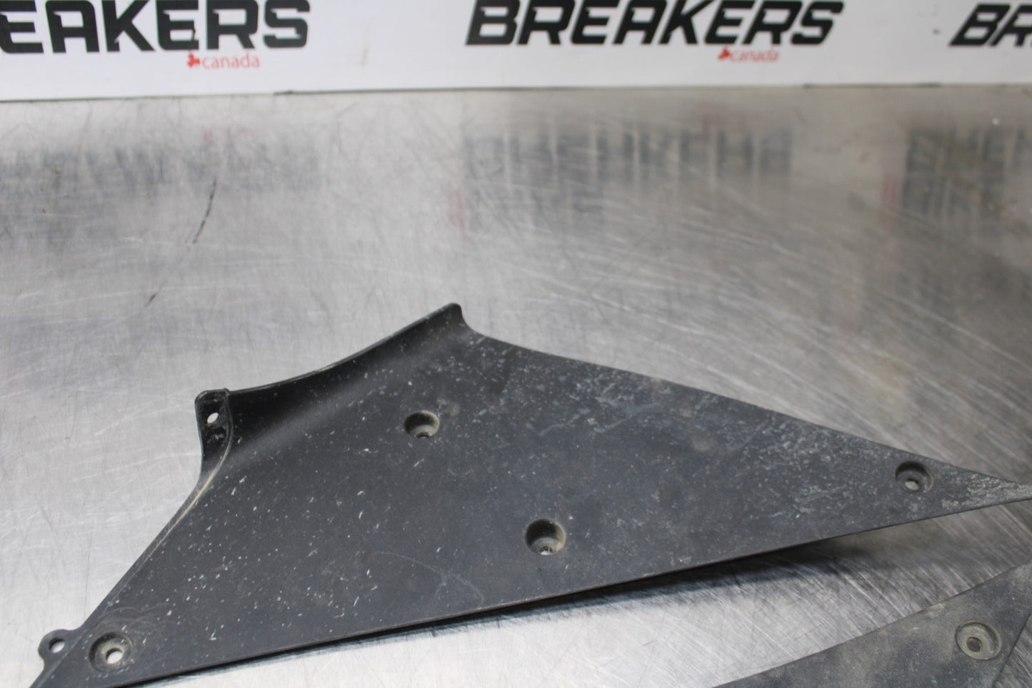 07-08 KAWASAKI NINJA ZX6R LOWER FRONT UPPER INNER HEADLIGHT COWL FAIRING  BB203