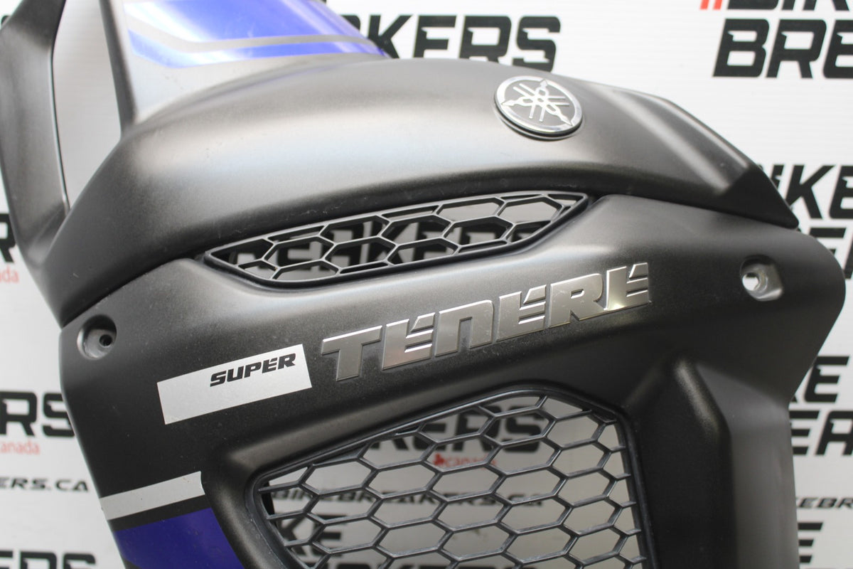18 YAMAHA SUPER TENERE LEFT MID UPPER SIDE FAIRING COWL PLASTIC BB832