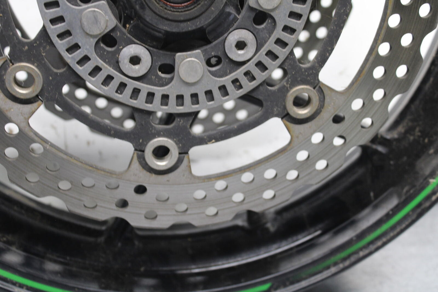 12-17 KAWASAKI ER-6N Z650 FRONT RIM FRONT WHEEL BB709