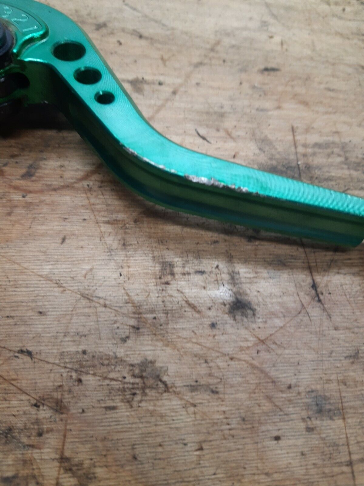 09-10 KAWASAKI ER-6N CLUTCH PERCH MOUNT WITH LEVER  BB325