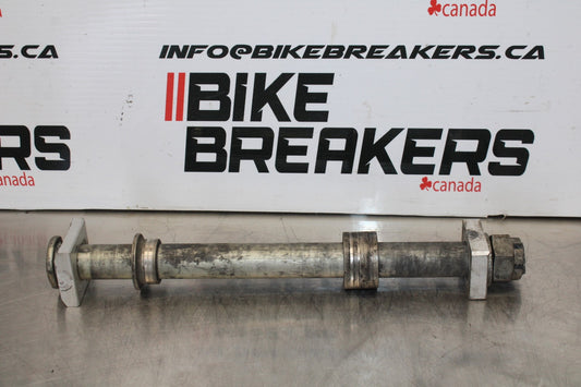 2007 Kawasaki Ninja ZX6R ZX600P REAR AXLE BACK WHEEL RIM PIVOT BOLT AXEL BB175