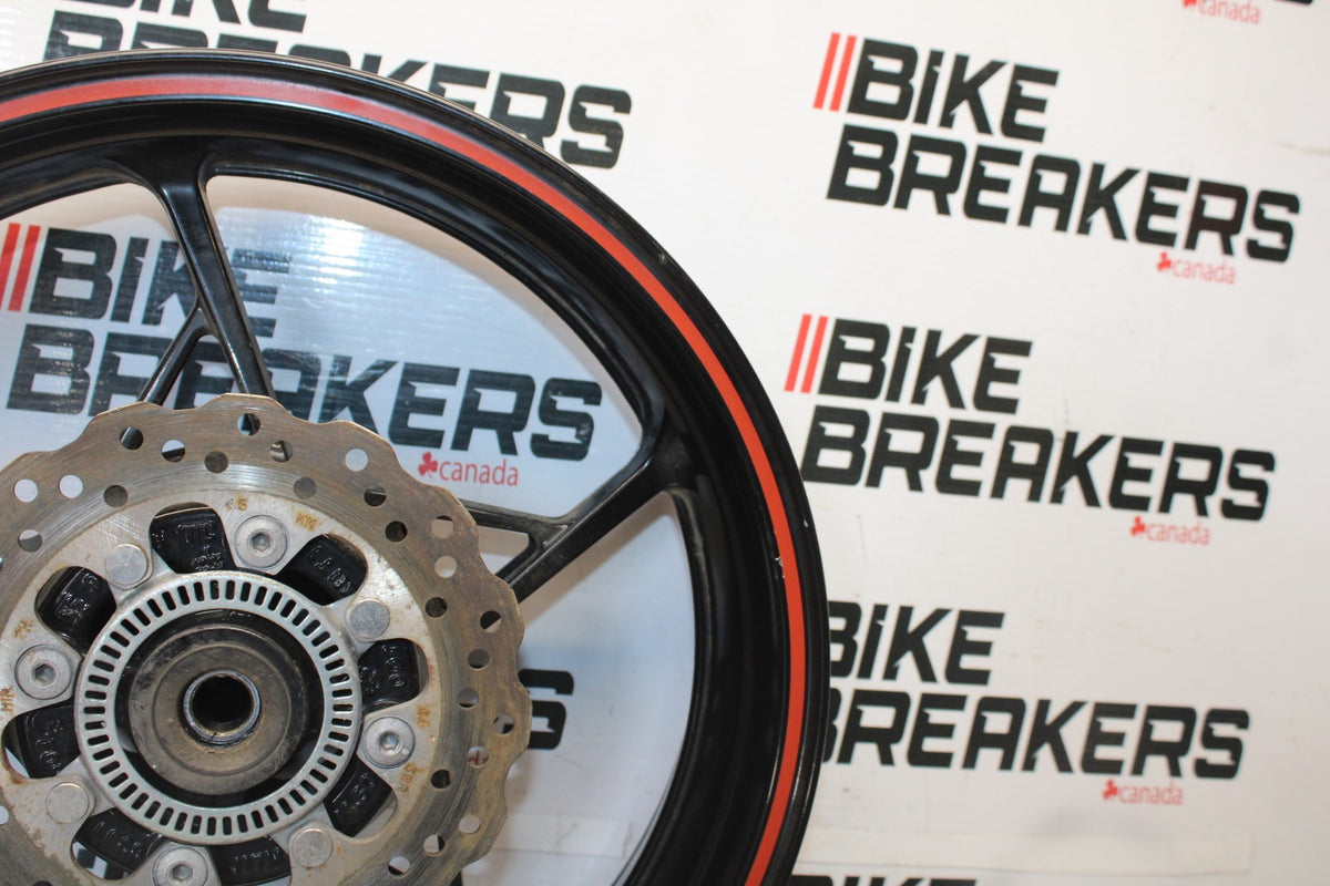 23 KAWASAKI NINJA 650 EX650 REAR WHEEL BACK RIM & ROTOR BB920