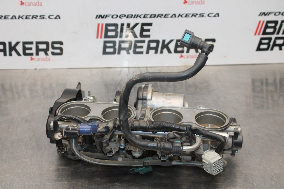 07-08 YAMAHA YZF R1 MAIN FUEL INJECTORS / THROTTLE BODIES BB771