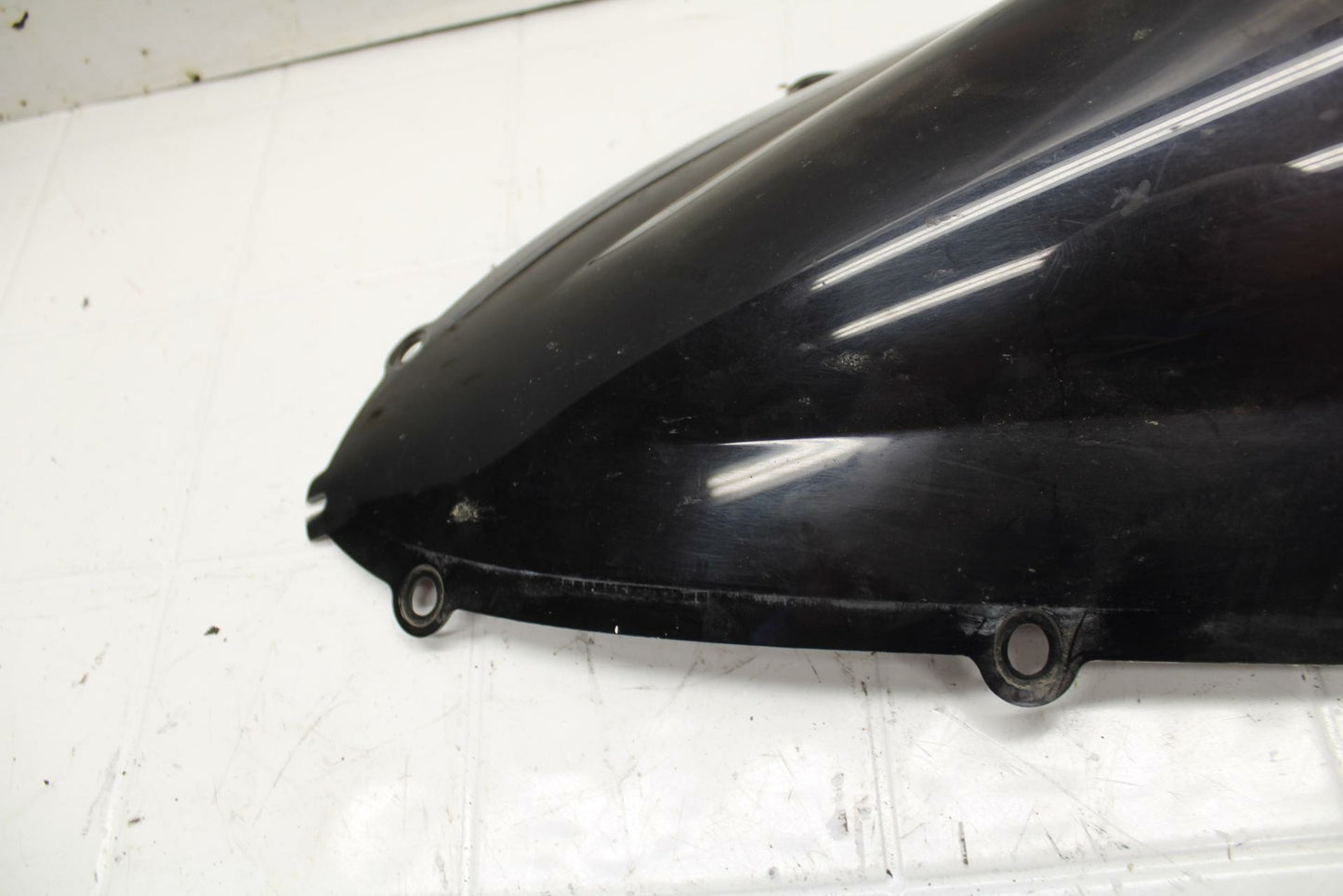 98-99 YAMAHA YZF R1 DOUBLE BUBBLE SMOKE FRONT WINDSHIELD WINDSCREEN  BB08