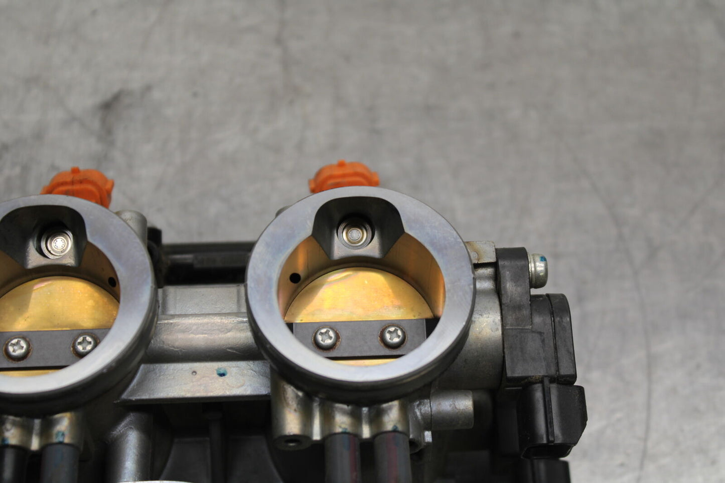 13-17 KAWASAKI NINJA ZX6R ZX636E MAIN FUEL INJECTORS / THROTTLE BODIES BB735