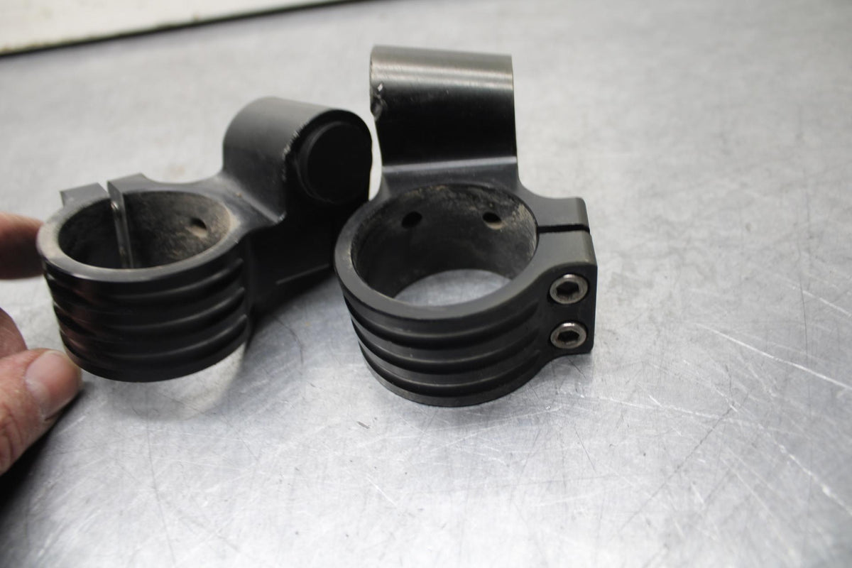 03-04 HONDA CBR600RR AFTERMARKET LEFT RIGHT CLIP ON ONS HANDLEBARS PAIR BB614