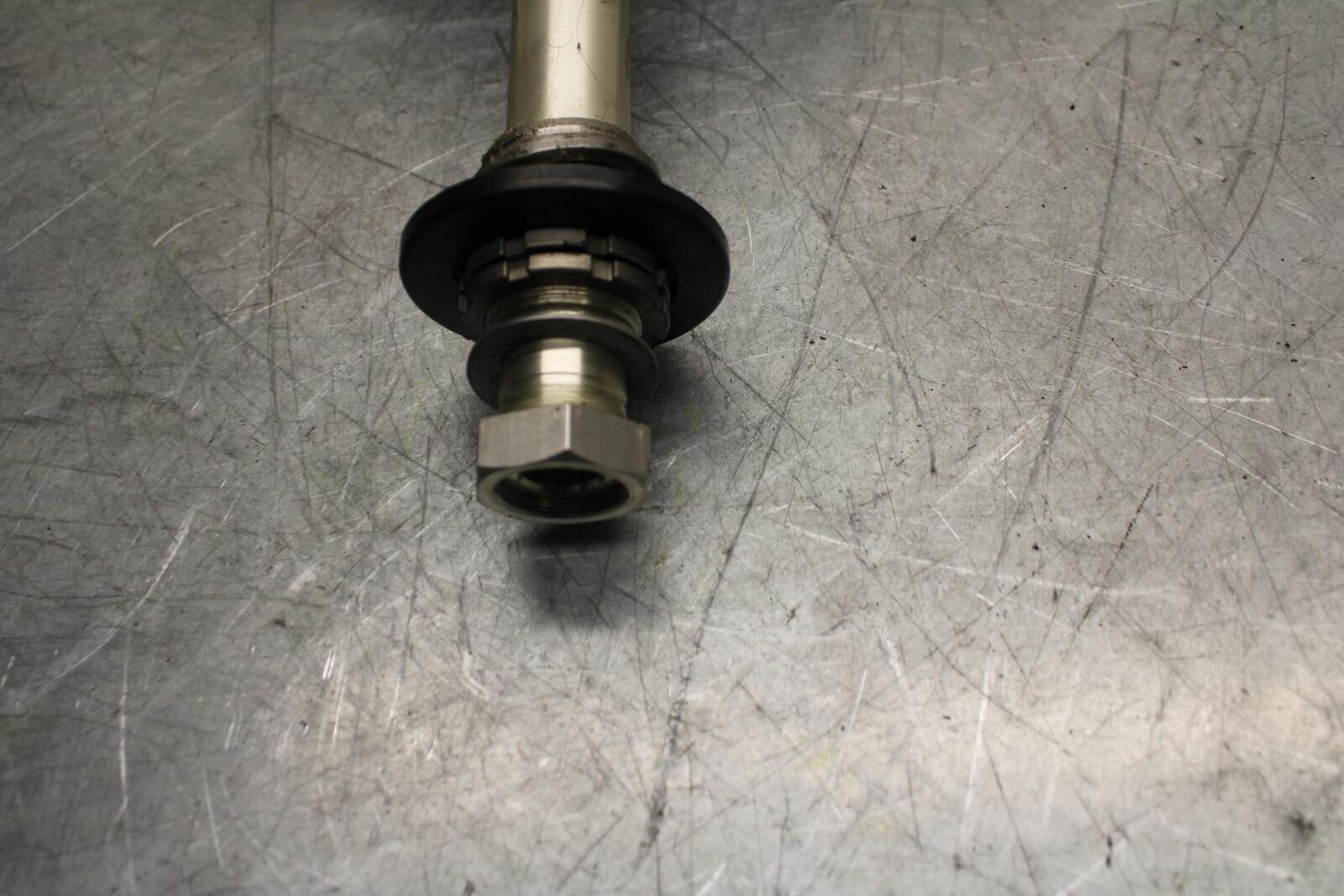 2009 Kawasaki Ninja ZX6R ZX600R FRONT FORKS CLAMP LOWER TRIPLE TREE STEM BB548