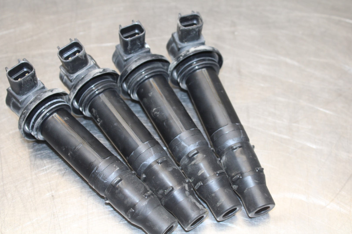 08-09 YAMAHA YZF R6S IGNITION COILS COIL SPARK PLUG CAPS BB796