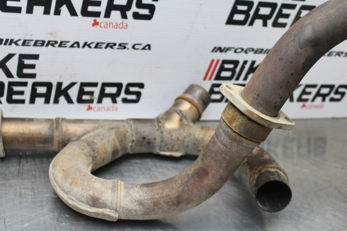 98-05 HONDA SUPER HAWK 1000 VTR1000F EXHAUST HEADER PIPES MANIFOLD BB821