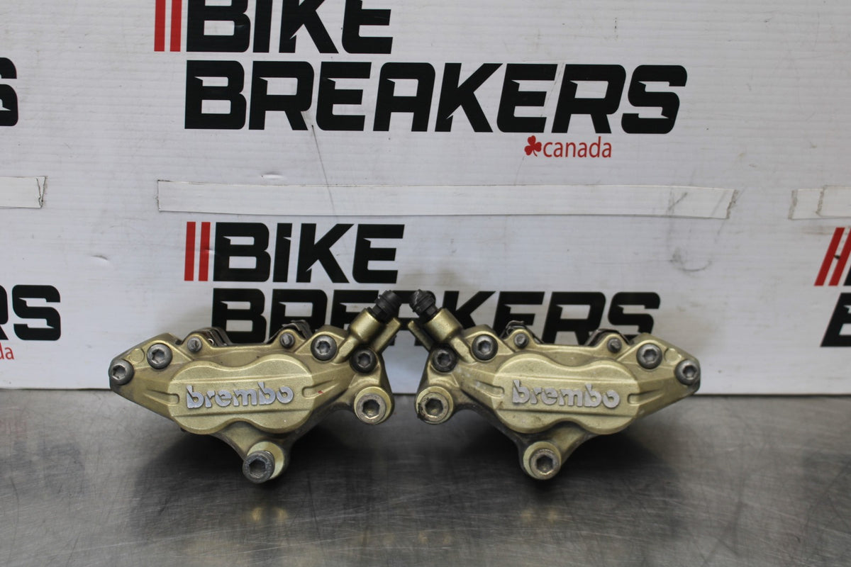 05 DUCATI SUPERSPORT 800 RIGHT LEFT FRONT BRAKE CALIPER SET PAIR CALIPERS BB913