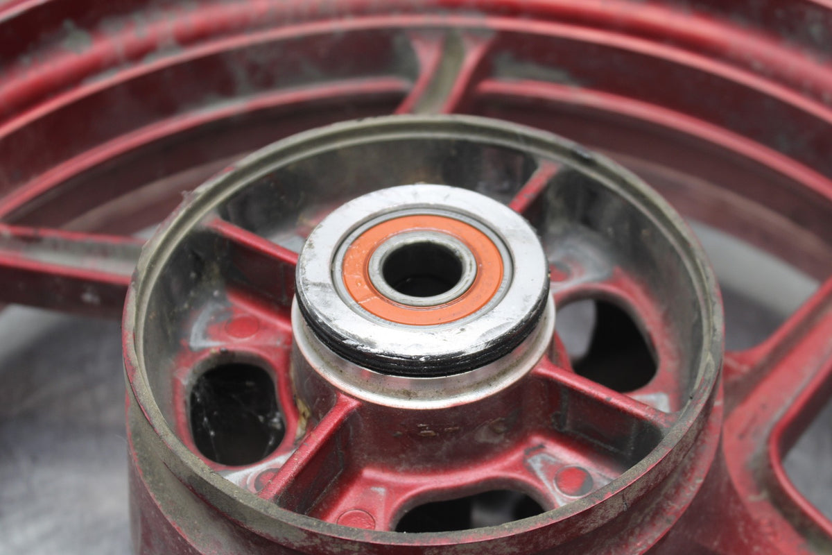 08 KAWASAKI NINJA 650 EX650 REAR WHEEL BACK RIM & ROTOR BB797