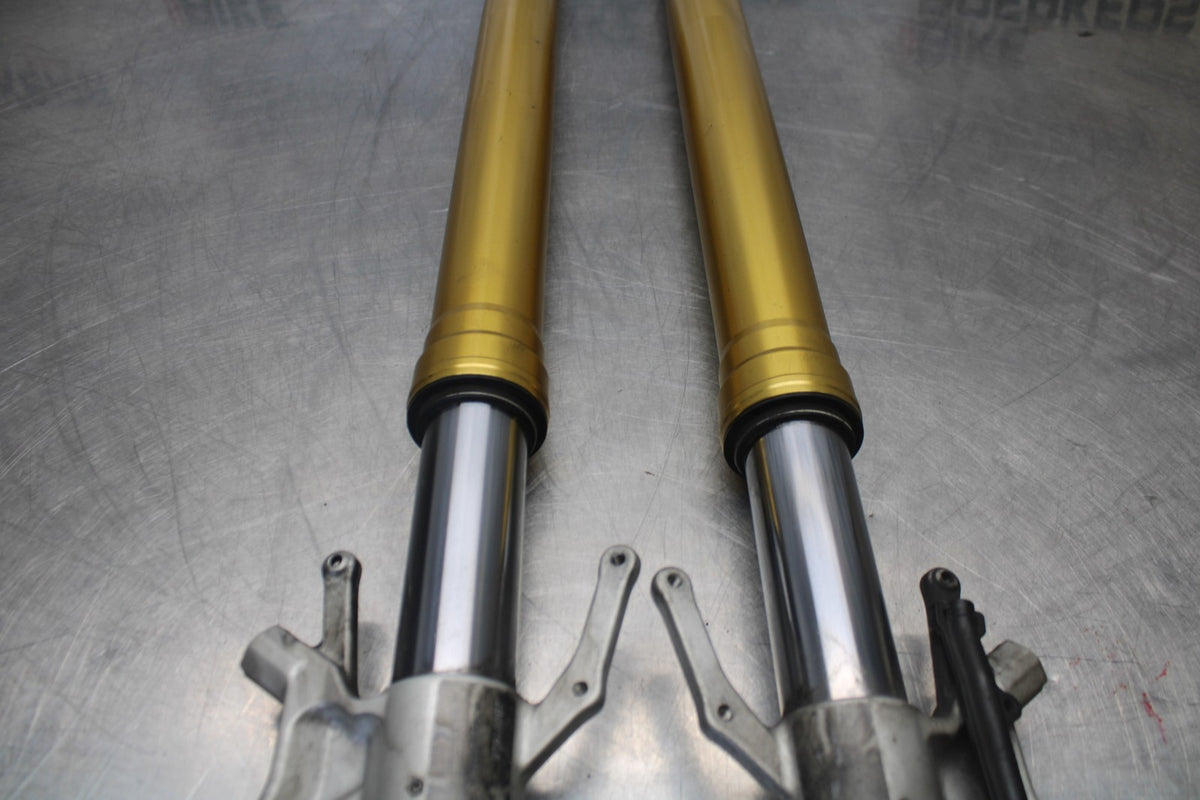 16 APRILIA TUONO V4 1100 FRONT FORKS SHOCK SUSPENSION SET PAIR BB905