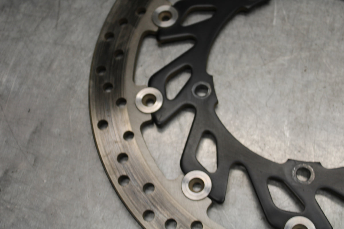 09-14 YAMAHA YZF R1 FRONT LEFT RIGHT BRAKE ROTORS DISCS 14B-2581T-00-00 BB696