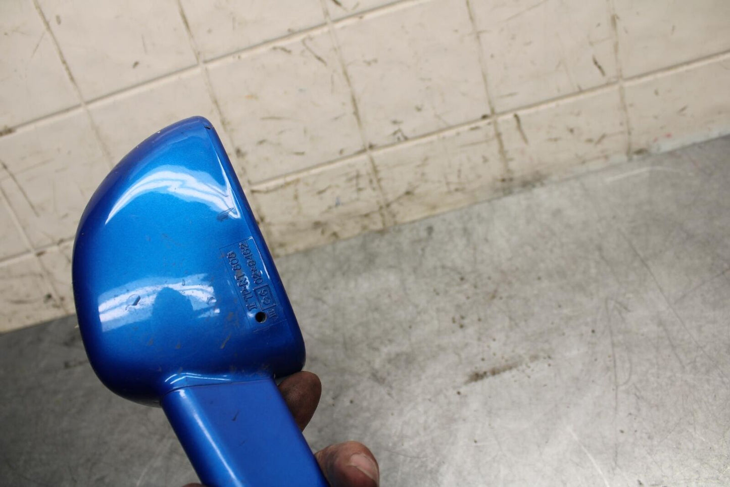 2001 Kawasaki Ninja ZX6 ZX600E LEFT SIDE REAR VIEW MIRROR BB547