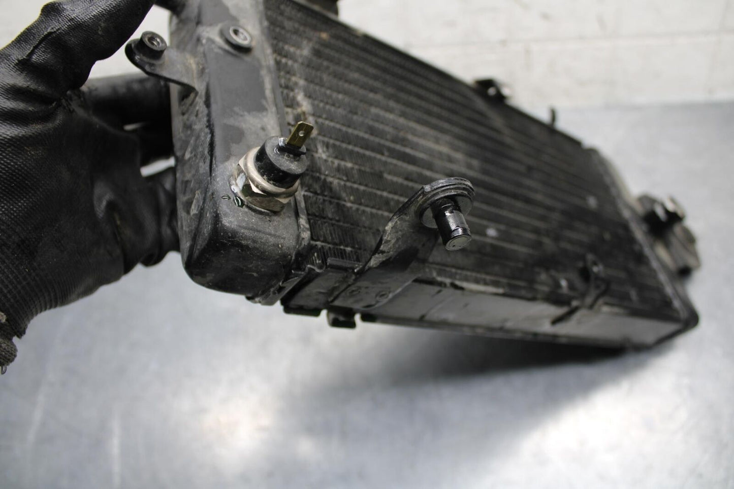 2007 Honda Shadow Spirit 1100 VT1100C ENGINE COOLER COOLING RADIATOR BB561